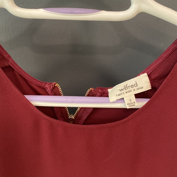 Wilfred maroon tank tunic - Picture 2 of 3